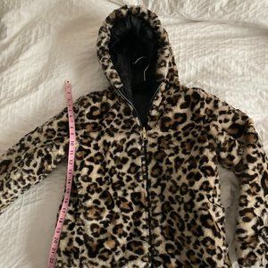 Faux Fur Short Puffer Coat